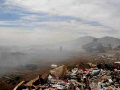 Nuevo incendio en el vertedero