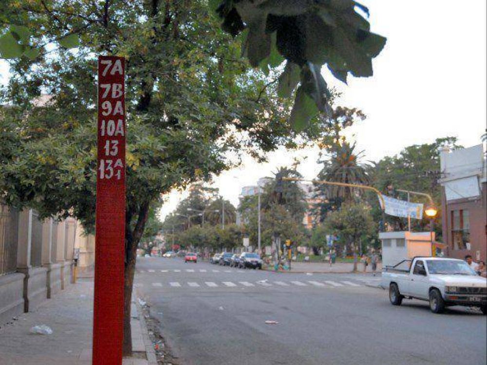 Los colectivos urbanos capitalinos no circularon