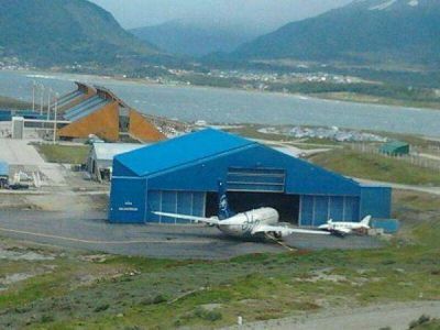 Rayo impacta contra avi�n de Aerol�neas Argentinas a unos 40 kil�metros de Ushuaia 