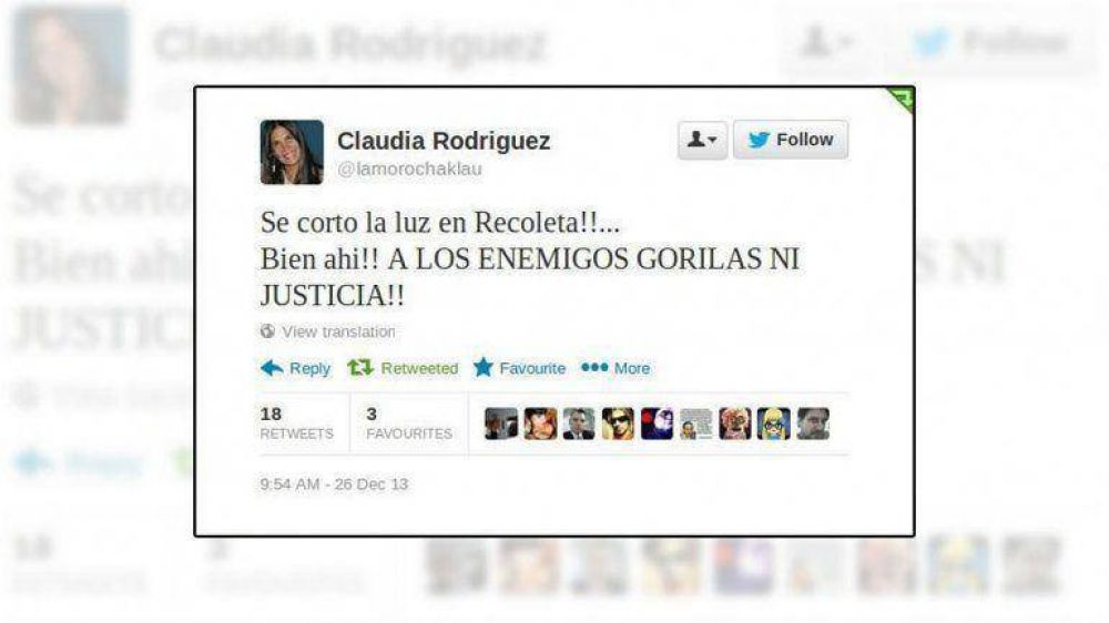 Una funcionaria escribi� un mensaje sobre los cortes de luz y ahora piden su renuncia