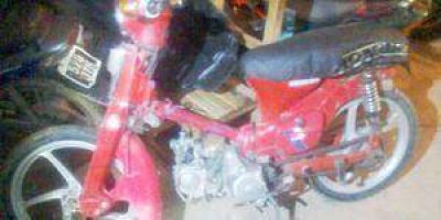 Incautan motocicleta con pedido de secuestro