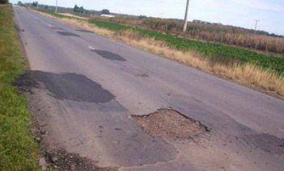 Reclamos y pedidos de informes por el estado de algunas rutas bonaerenses