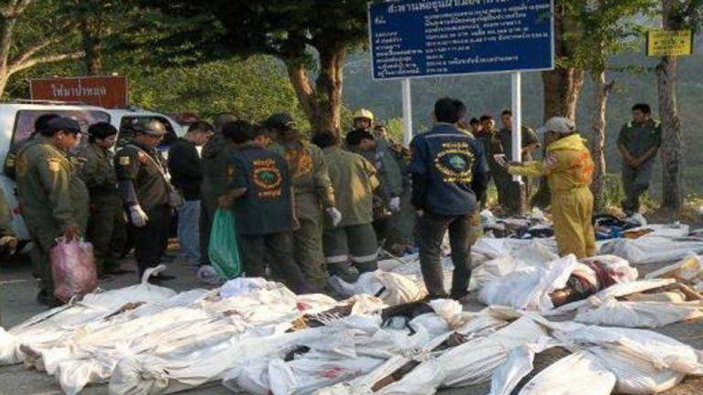 Tr�gico accidente en Tailandia: murieron al menos 29 personas