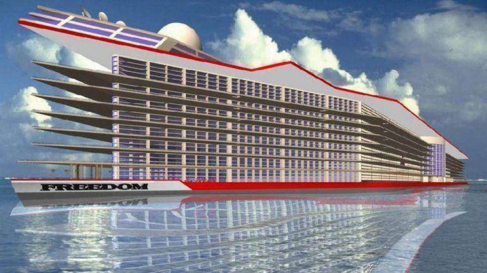EEUU: planean crear una ciudad flotante para recorrer el mundo