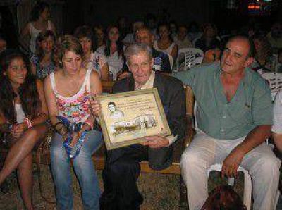 Se realiz� el homenaje a Alberto Ben�tez y la proyecci�n del video de extracci�n del cofre
