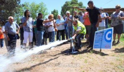 El Barrio Dufaur ya posee agua corriente