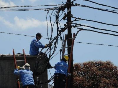 La EPE anunci� m�s cortes en el suministro de energ�a que se prolongar�n hasta la tarde