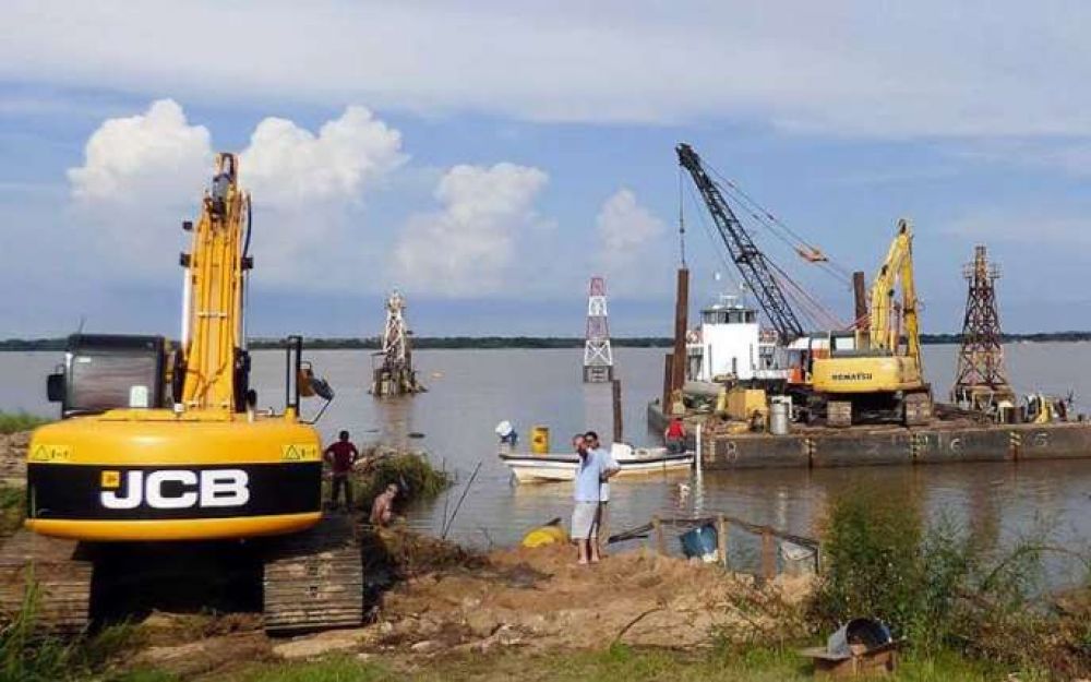 La empresa Eleprint rompi� el ca�o de la Toma de agua
