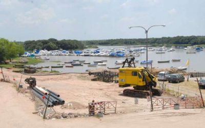 Repararon la rotura del ca�o registrada en la toma