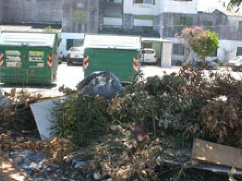 Quejas por falta de recolecci�n de residuos en Barrio Papelero y El Dorado