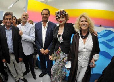Daniel Scioli inaugur� el MAR, "el nuevo �cono de la cultura nacional"