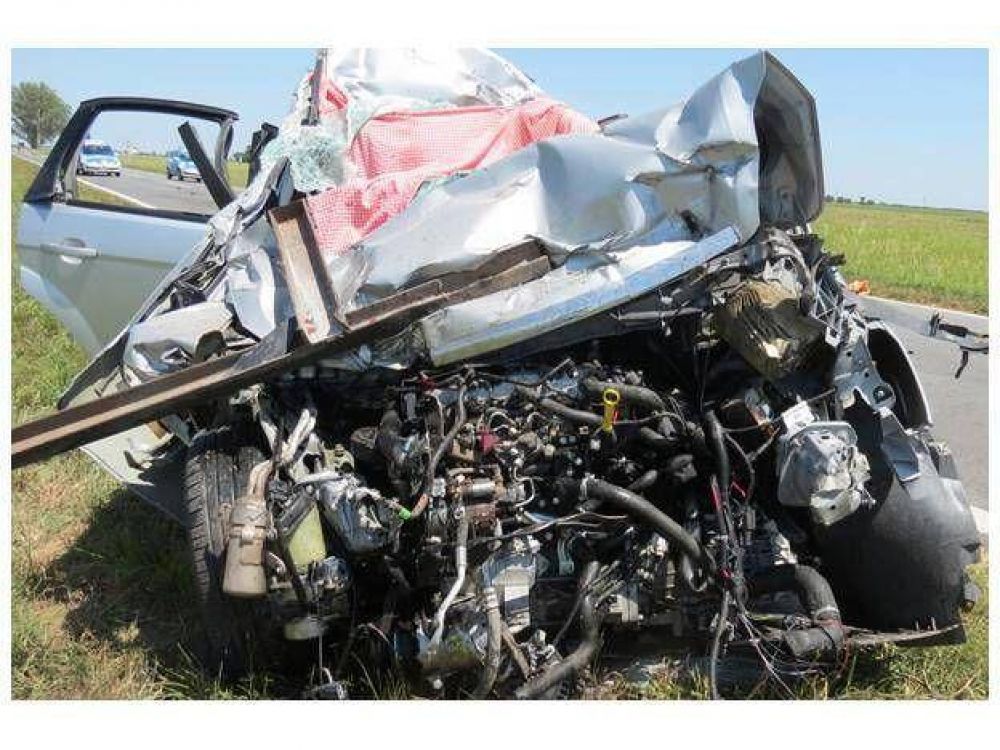 Accidente fatal en la Ruta 19, dej� un muerto y tres heridos graves