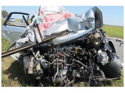 Accidente fatal en la Ruta 19, dej� un muerto y tres heridos graves