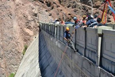 Primera Jornada de Rescate con cuerdas en el Dique Ameghino