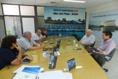 Las autoridades de OSSE y EDEA se reunieron para delinear trabajos conjuntos