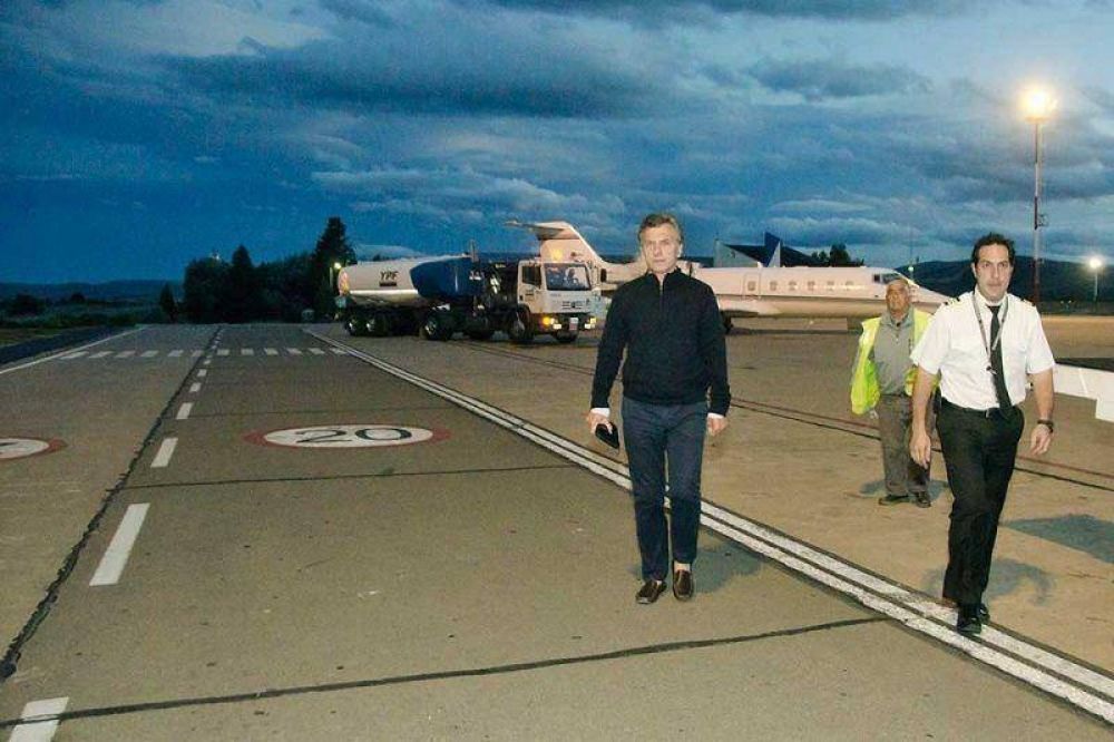 Macri abandon� a los vecinos de Buenos Aires y descansa en Villa La Angostura