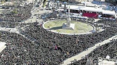 Masiva �misa por la familia� en Madrid, con el trasfondo del debate por el aborto