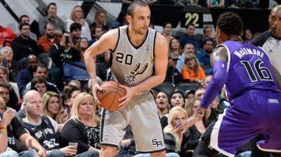 De la mano de Emanuel Gin�bili, los Spurs vencieron a Sacramento