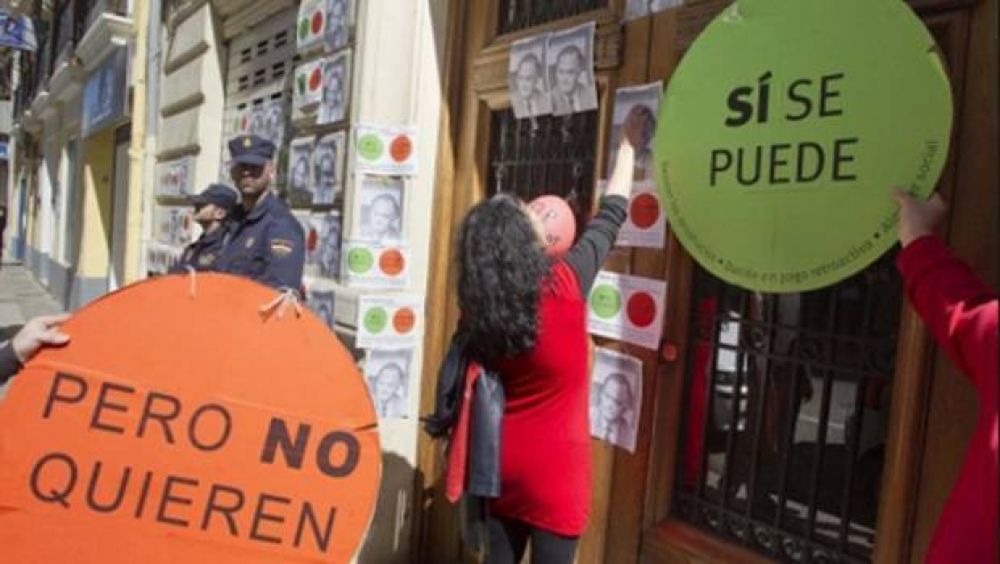 "Escrache" es la palabra del a�o para la Fundaci�n del Espa�ol Urgente
