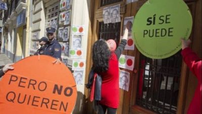"Escrache" es la palabra del a�o para la Fundaci�n del Espa�ol Urgente