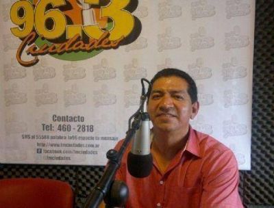 Garaza aconsej� a los trabajadores que no se dejen �llevar por algunos inoperantes que tienen ambici�n desmedida�