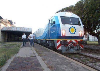 Viaje de prueba a Pehuaj� con nuevos trenes