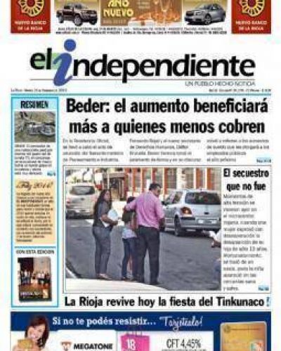 El tradicional diario El Independiente sube el precio de su matutino