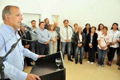 Qued� reinaugurado el centro de salud del barrio Jorge Newbery