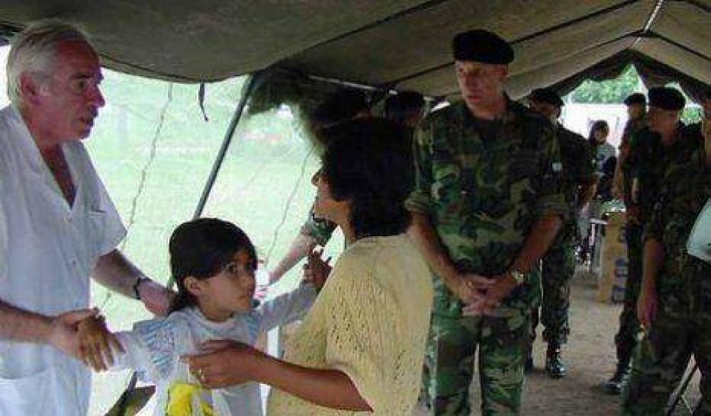 Ciudad: Naci�n mont� unidades sanitarias