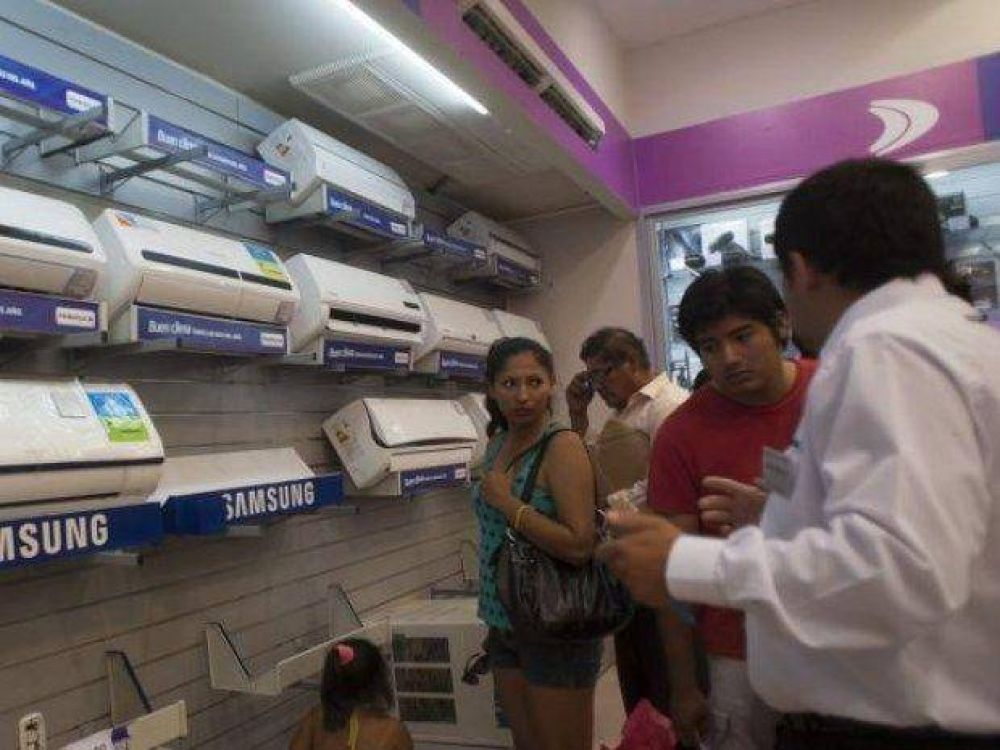 Por el calor, estall� la venta de aires acondicionados y ventiladores