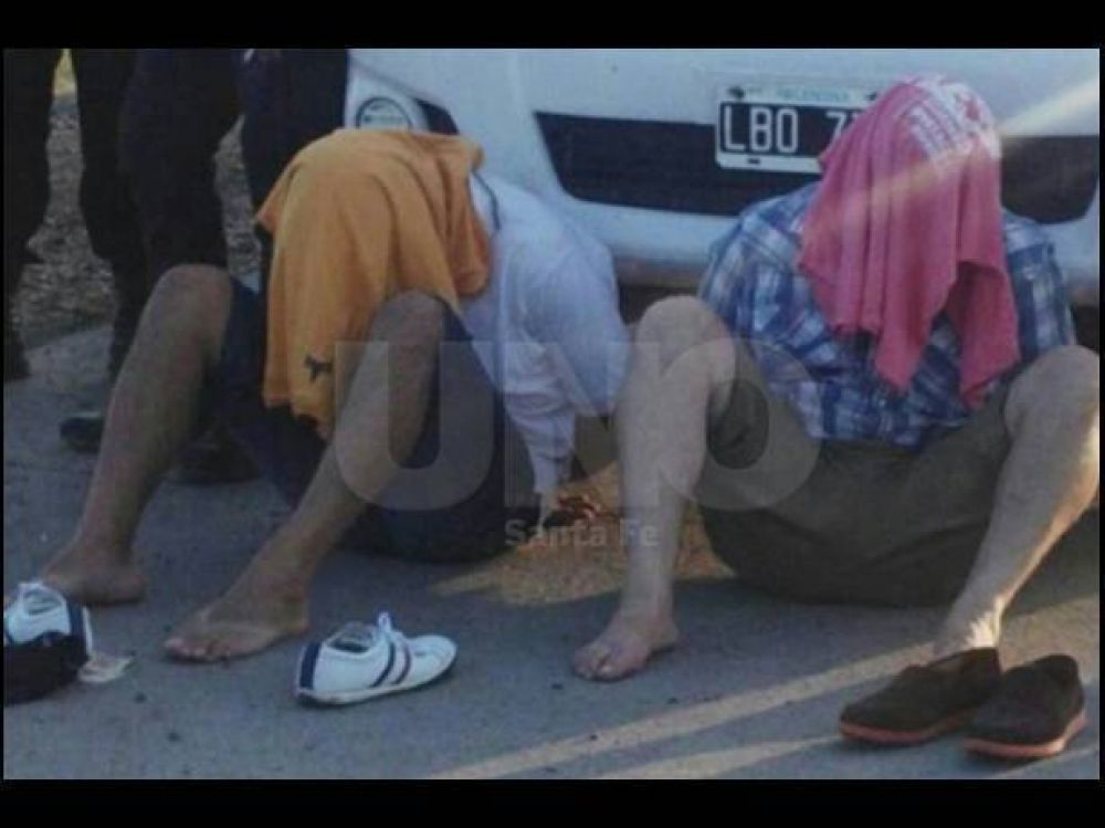 Persiguen y atrapan a dos delincuentes desde Las Toscas a Resistencia