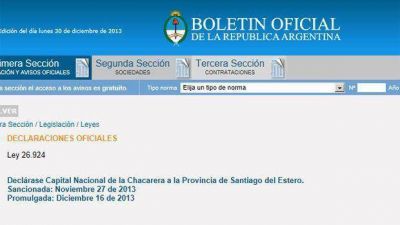 Santiago del Estero fue declarada Capital Nacional de la Chacarera