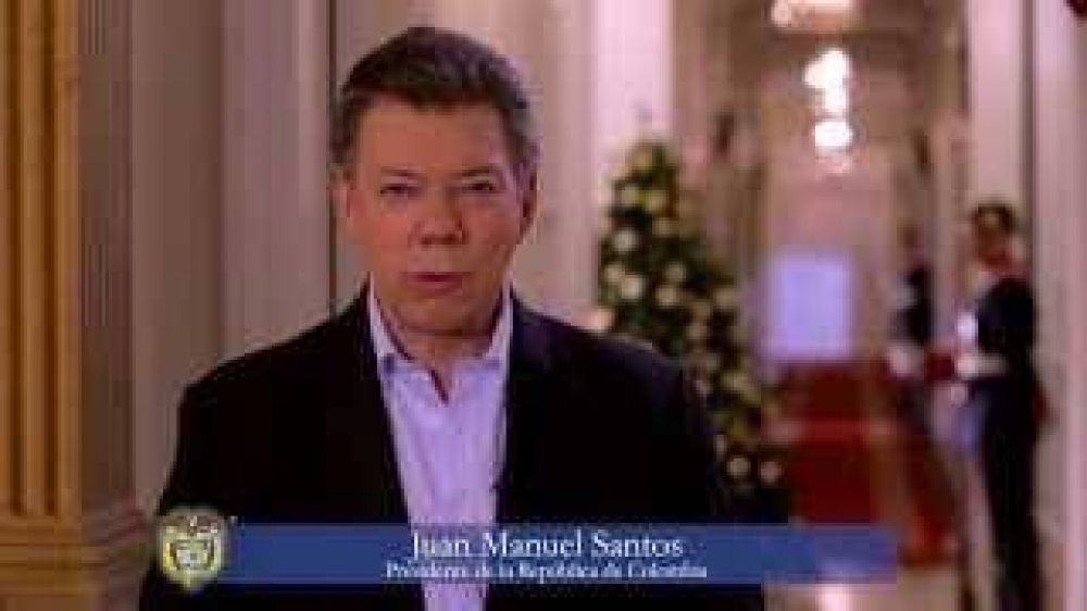 Santos espera que 2014 "sea el a�o de la paz"