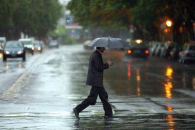 Tras la ola de calor, lleg� la lluvia a la Ciudad