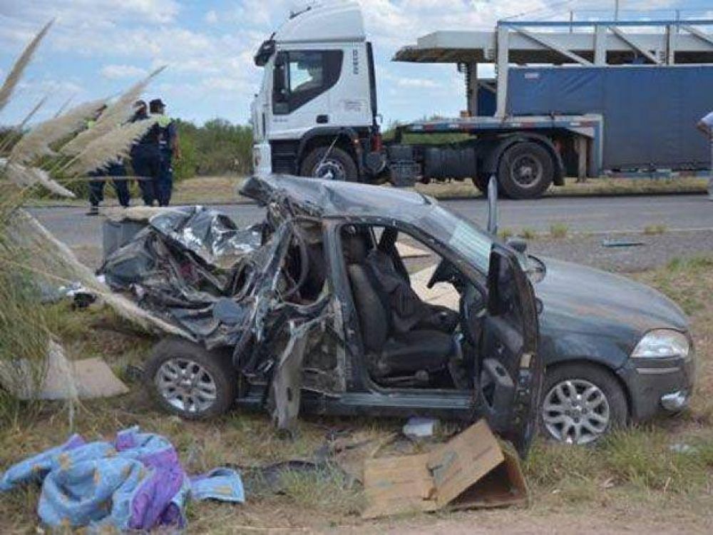 Dos mendocinas murieron en un accidente de auto en San Luis