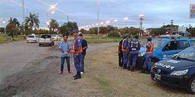 Se despleg� un amplio dispositivo de seguridad por los festejos de A�o Nuevo