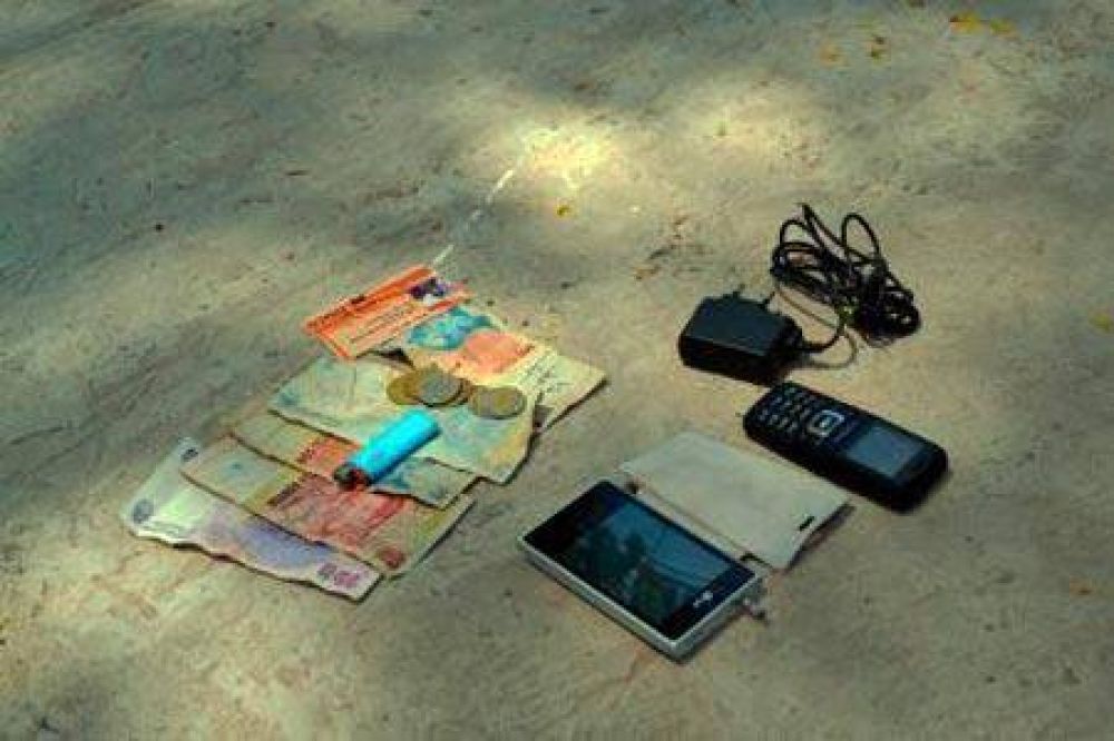 Paseo Sur de Resistencia: Detienen a dos supuestos arrebatadores de celulares