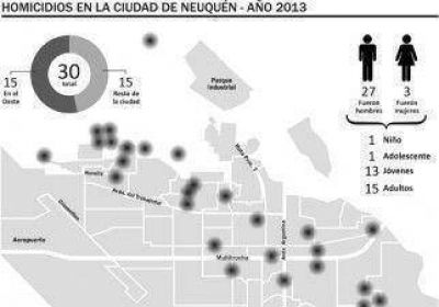 Hist�rico: Neuqu�n super� los 50 homicidios en 2013 