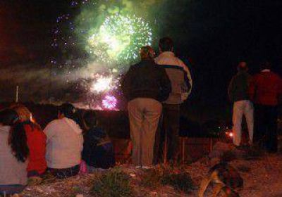 Estruendoso recibimiento del a�o 