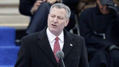 El nuevo alcalde de Nueva York asumi� hablando en espa�ol
