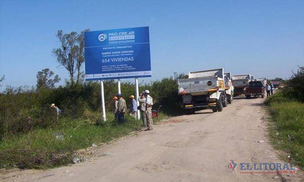 El plan habitacional Santa Catalina abre la agenda 2014 de la Capital