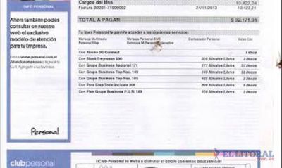 En la Intendencia de Garav� heredaron una factura de $32 mil por 75 l�neas telef�nicas