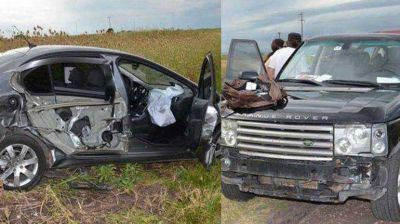 El accidente de Pancho Dotto con su camioneta