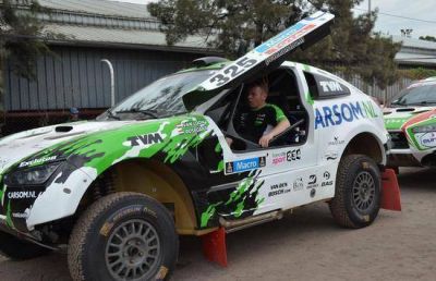 Campana vivi� la locura del Dakar en la previa al comienzo de la competencia