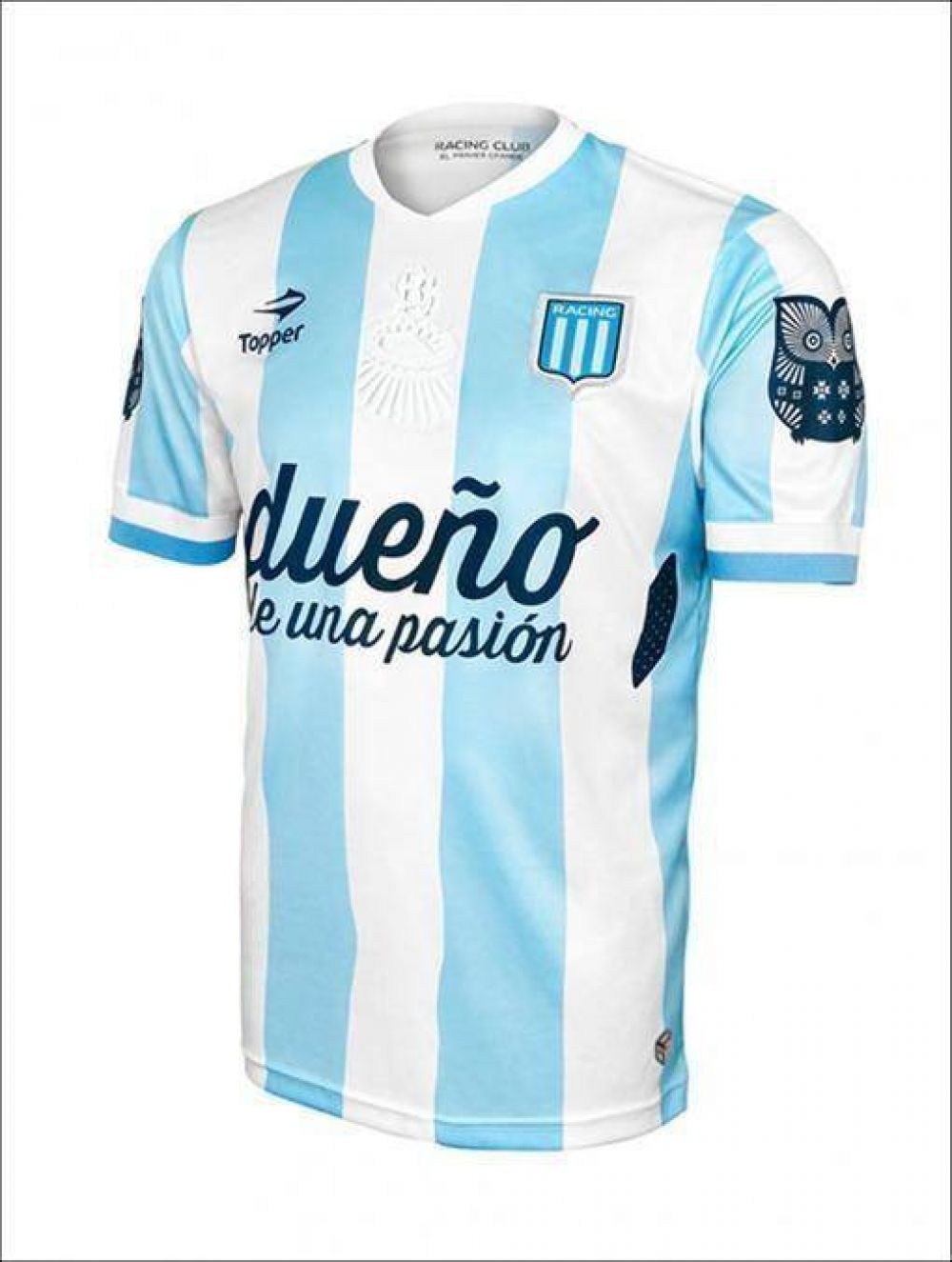 Racing present� su nueva camiseta