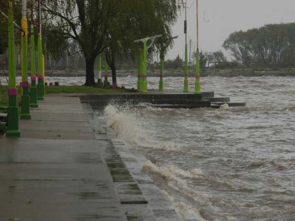 Desbord� el R�o de la Plata