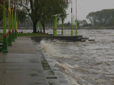 Desbord� el R�o de la Plata