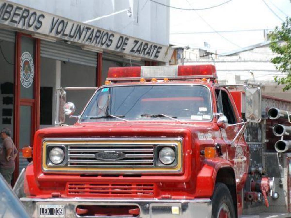 Los bomberos tuvieron un a�o nuevo tranquilo