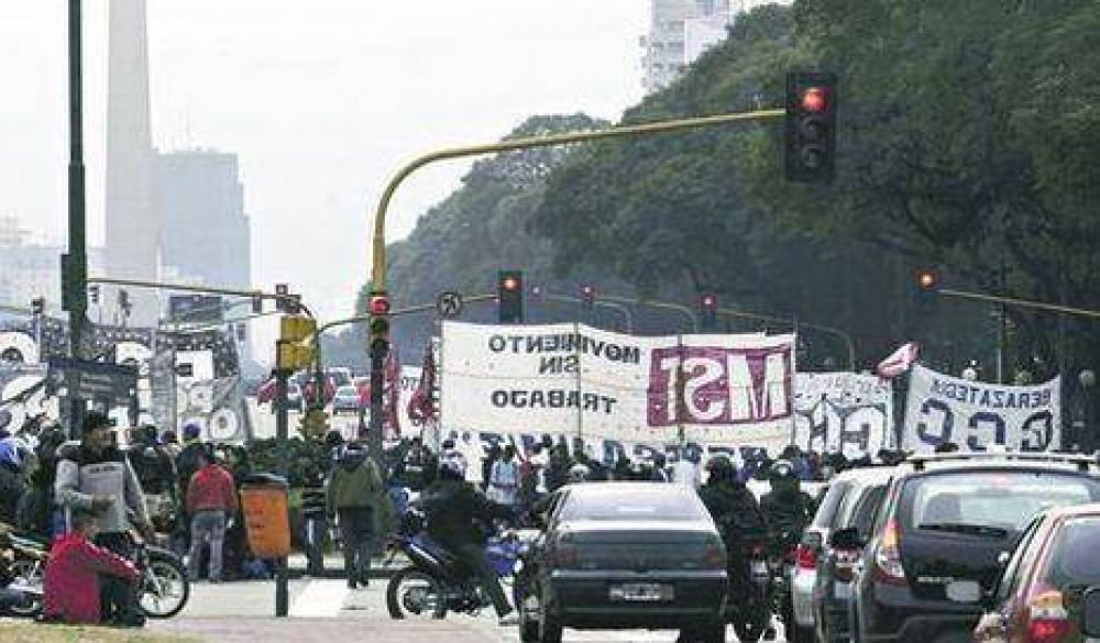 Ciudad: En 2013 hubo en promedio, cuatro piquetes por d�a