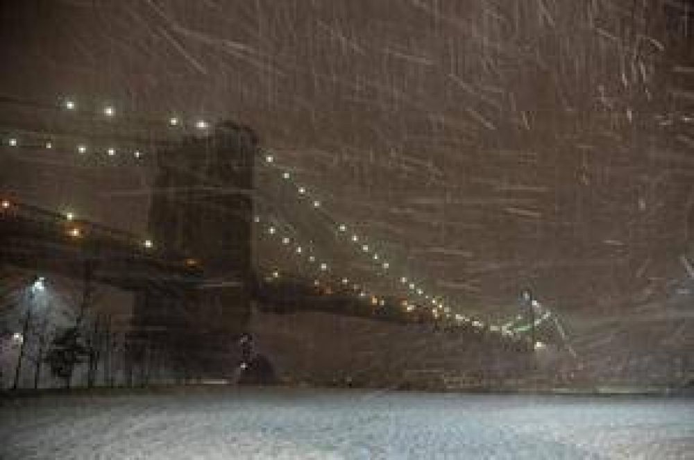 Fuerte tormenta de nieve en el noreste de Estados Unidos